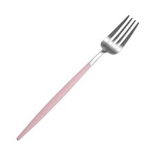 큐티폴고아 핑크실버 디너포크, 1개