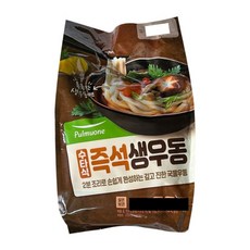 코스트코 풀무원 수타식 즉석생우동 x 10, 1.95kg, 10개