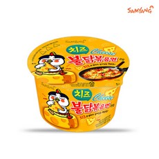삼양 치즈불닭볶음면 큰컵 105g, 6개