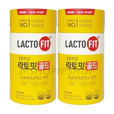 종근당건강 락토핏 골드, 100g, 2개