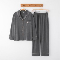 4컬러무지잠옷긴팔추천