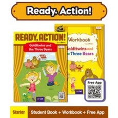 Ready Action Starter: Golditwins and the Three Bears SB+WB (with App QR), A List, Ready Action Starter: Goldit.., Julie Hwang(저)