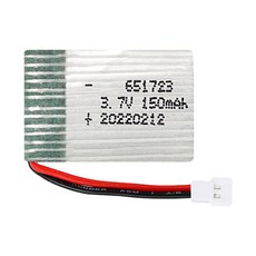 올칩 3.7V 150mAh 드론배터리 소형 RC 쿼드콥터 교체용 리튬폴리머 H8, 1개, (H8) 3.7v 150mah(MOLEX)