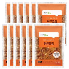 신선애 치자 연근조림 1kg x 12개