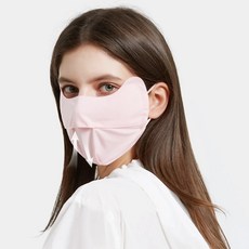 홈즈 자외선 차단 마스크 남성 여성 스포츠 연예인 패션 골프 등산 쿨마스크 / 3 color, 블랙