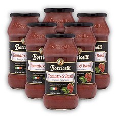 Botticelli Tomato Basil Premium Pasta Sauce. Delicious Homemade Style Red Sauce Made in Italy with, 1