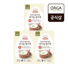[올가] 하이아미쌀로 만든 유기농쌀가루(고운) 3박스 (18gX10개입X3), 3개