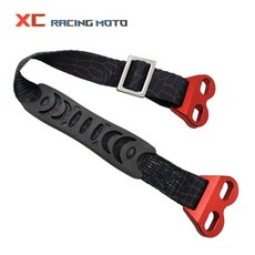 CNC 구조 견인 스트랩 풀 슬링 벨트 범용 야마하 KTM EXC 가와사키 스즈키 혼다 CRF 도로 모토 크로스 엔듀로, Red, 1개