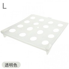 옷장 정리 티셔츠수납 틈새서랍 공간박스 통풍서랍, L.라지 클리어 20개 세트