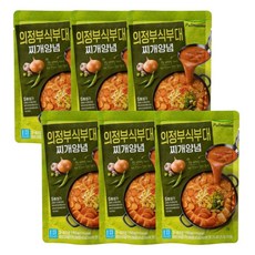 풀무원 의정부식부대찌개양념, 150g, 6개