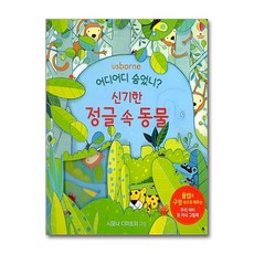 어스본 플랩북 - 어디어디 숨었니 : 신기한 정글 속 동물, 어디어디 숨었니 - 신기한 정글 속 동물