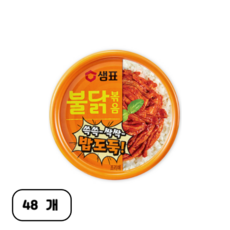 샘표 불닭볶음, 80g, 48개