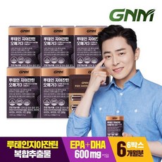 GNM 루테인 지아잔틴 오메가3 6박스/눈건강 비타민A, 단품, 단품, 30개