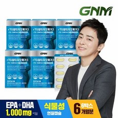 gnmrtg오메가3 GNM rTG 알티지오메가3 60캡슐 6박스 / 비타민E 단품