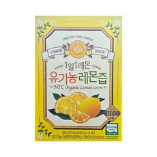 홀베리 1일 1레몬 유기농 레몬즙, 65g, 14개