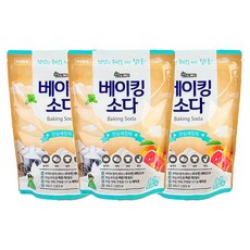 산도깨비 대용량 베이킹소다 1.2kg 리필 X 3개, 400g