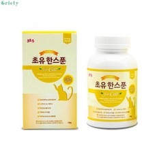 38.5 고양이 초유한스푼 전용 면역 영양제 고양이허피스 구내염 락토페린 엘라이신 120g 용기 11203570, 용기제품 2개