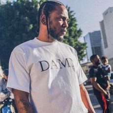 트렌드 여성 가방 여자 켄드릭 라마담 랩 K Dot 여름 반팔 구미 히히와이드 코튼 티
