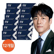 [KT알파쇼핑]콴첼 뮤코다당단백 콘드로이친 12개월분, 60정, 12개