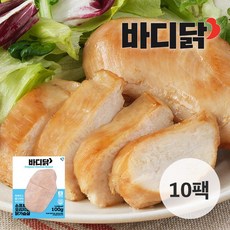 [바디닭] 소프트 오리지널 닭가슴살 10팩, 단품, 100g, 10개