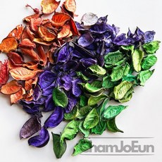 은은한 향기 나뭇잎 방향제 포푸리 80G 자스민향 라벤다향 은은한차량방향제