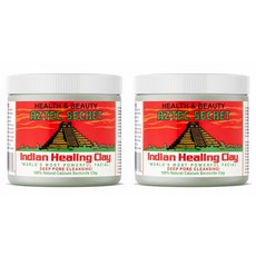 Aztec Secret Indian Healing Clay 아즈텍시크릿 인디안 힐링 클레이 1lb(454g) 2팩, 개