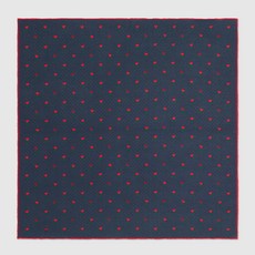 Gucci Printed silk pocket square 581795 4G005 4174