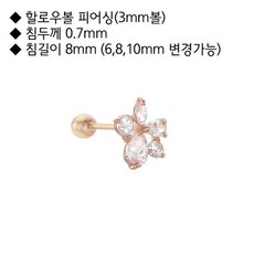 로이드14k피어싱