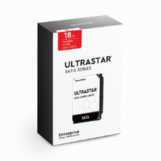 WD Ultrastar DC HC550 (WUH721818ALE6L4) 3.5 SATA HDD (18TB), 1개, 0TB, 선택하세요