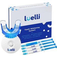 제네릭(Generic) Luelli Teeth Whitening Kit | Fast Whitener with 3 Carbamide Peroxide Gel 1 Remineraliz