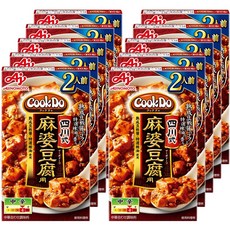 CookDo 쿡두 사천식 마파두부 소스 약간매운맛 60gX10개 중화덮밥 양념소스 간편식, 60g, 10개