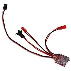 SING F LTD 30A 미니어처 브러시 ESC 컨트롤러 RC 부품 모터 레귤레이터 DIY for Remote Control Car, One Color_One Size, One Color_One Size, One Color