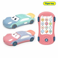 티거토이 자동차핸드폰, 파스텔-민트, 파스텔-민트, 1개