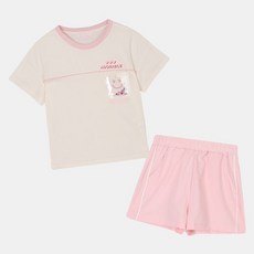 로엠걸즈반팔티