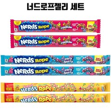 네슬레 너드 로프젤리 레인보우2개+베리베리2개+트로피칼2개 1세트상품, 1세트, 39g