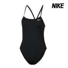 나이키 스윔 컷아웃 원피스 여성 수영복 블랙 NESSA018-001