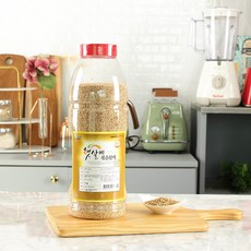 햇살비 국산 100% 볶음참깨 1kg 페트형 볶은참깨 볶은깨 제천산 통깨, 1개