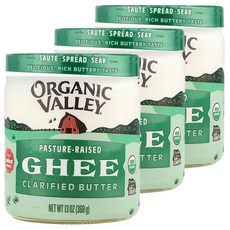 오가닉밸리 기 정제 버터 368G, 3개