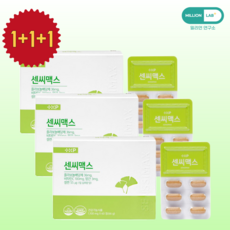 쎈시맥스 은행잎, 3개, 60정