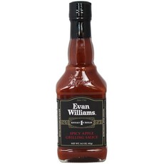 Evan Williams Spicy Apple Grilling Sauce 에반 윌리엄스 스파이시 애플 그릴링 소스, 1개, 411g