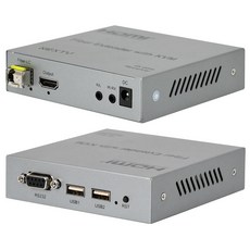 HDMI 4K 영상 오디오 마우스 키보드 RS232 20Km 장거리 전송 KVM RX TX 1SET 세트 NEXT 1031HFC-KVM