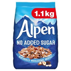 Alpen Muesli No Added Sugar 알펜 뮤즐리 노슈가 1.1kg, 1세트