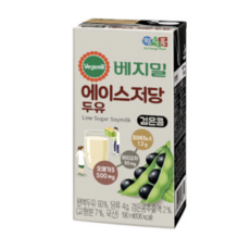 베지밀 에이스 저당 두유 190ml x 48팩