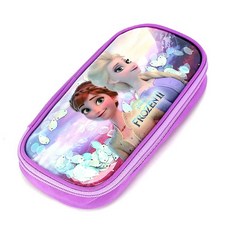 MINI Q BIG 겨울왕국필통 (FR0157) 겨울왕국2스팽글필통 FROZEN2 Spangle Pencil Case 파우치형 필통, 퍼플