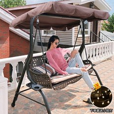 실내용원목그네