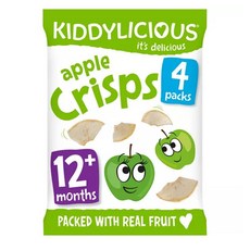 Kiddylicious 키딜리셔스 애플 크리스프 12개월이상 48g 4팩, 4세트