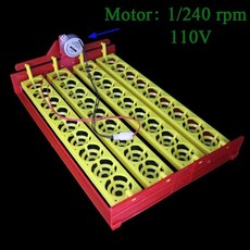 병아리부화기 자동 계란 트레이 부화 실험 교육 4x9 36 개-306, 4.1I240rpm 110V - L