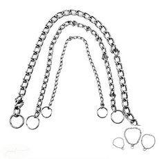 강아지 초크체인 훈련용 목걸이 용품 가드닝보조소품 산책보조도구, 2.0mm X 40cm