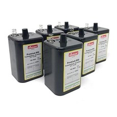 [독일] 932938 4R25 6 V Block Battery Replacement for Nissen Lantern Battery / Construction Site Light, Nissen 6V-Block 6er Set