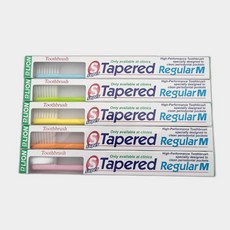 일본칫솔Super Tapered Regular-H칫솔 5개 미세모칫솔, 1개입